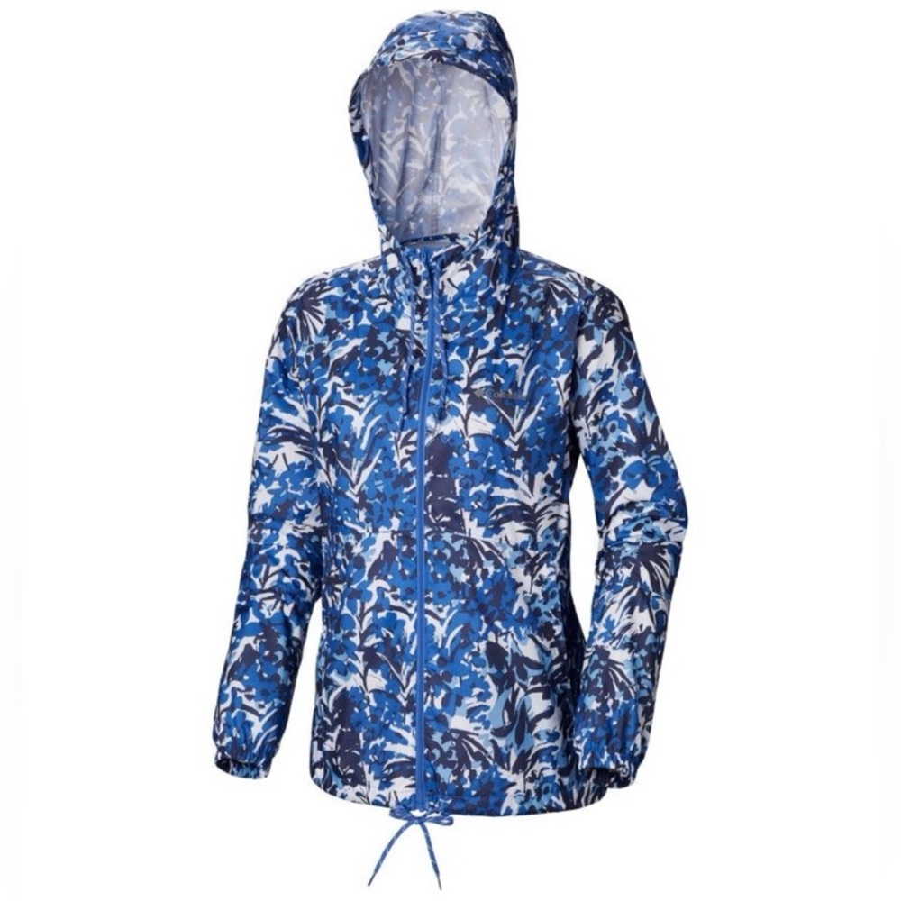 Columbia Blue and Gray Camouflage Jacket